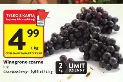 Winogrona czarne