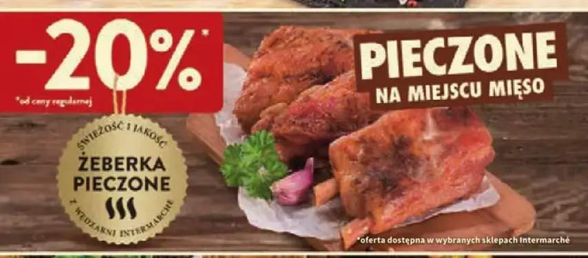 Żeberka pieczone Z Wędzarni Intermarché
