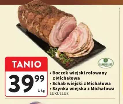 Boczek wiejski rolowany z Michałowa Lukullus +2 warianty