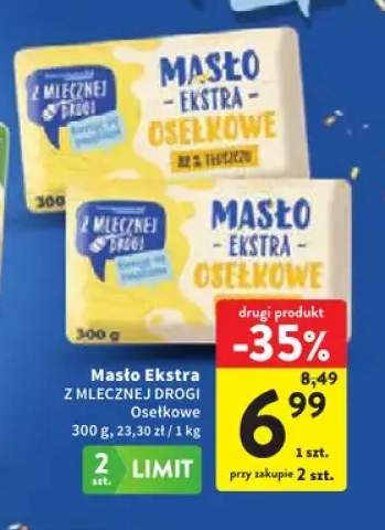 Masło ekstra osełkowe Z Mlecznej Drogi