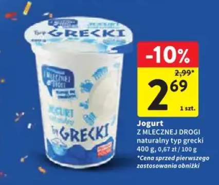 Jogurt naturalny typ grecki Z Mlecznej Drogi