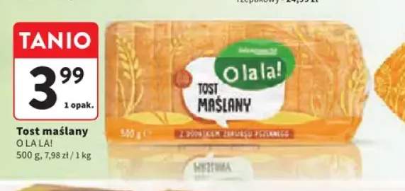 Tost maślany O La La!