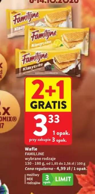 Wafle Familijne