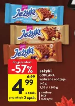 Ciastka Jeżyki Goplana