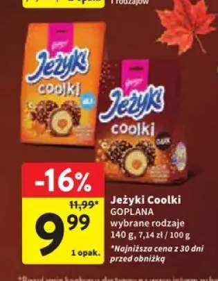 Ciastka Jeżyki Coolki Goplana
