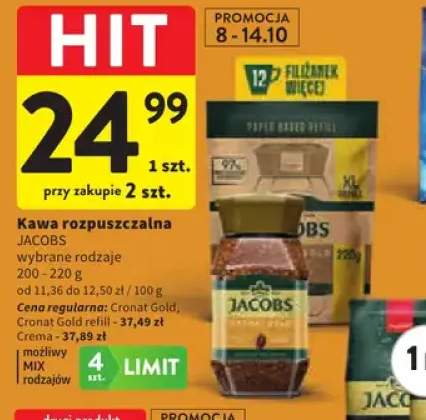 Kawa rozpuszczalna Jacobs