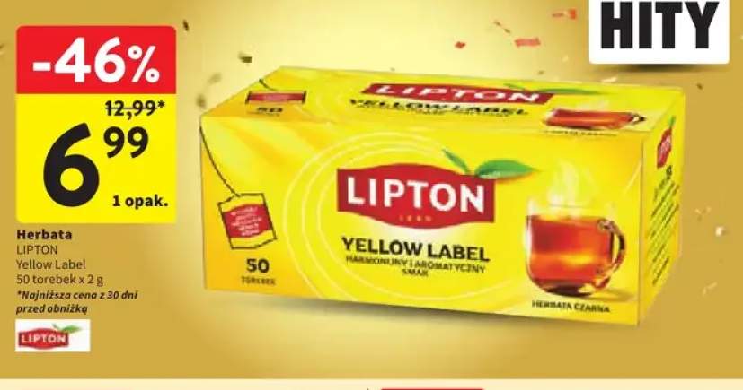 Herbata Lipton Yellow Label
