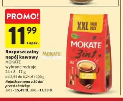 Rozpuszczalny napój kawowy Mokate