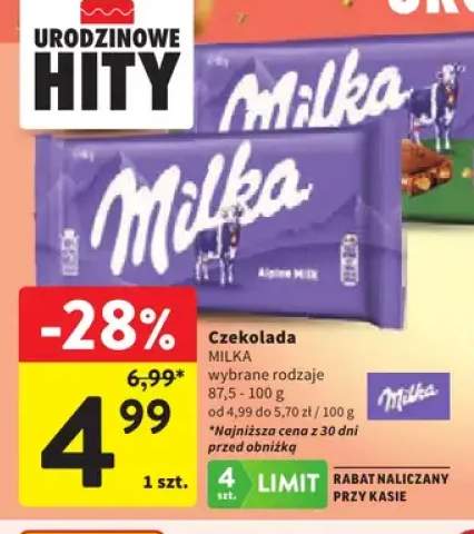Czekolada Milka