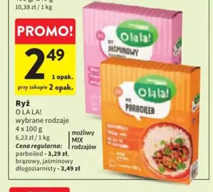 Ryż O La La! parboiled +2 warianty