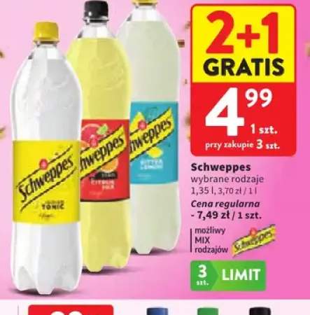 Napój gazowany Schweppes