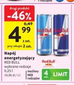 Napój energetyzujący Red Bull