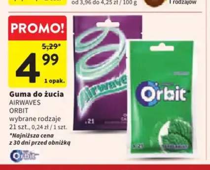 Guma do żucia Airwaves Orbit