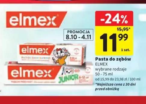 Pasta do zębów Elmex