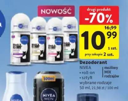 Dezodorant roll-on Nivea +1 wariant
