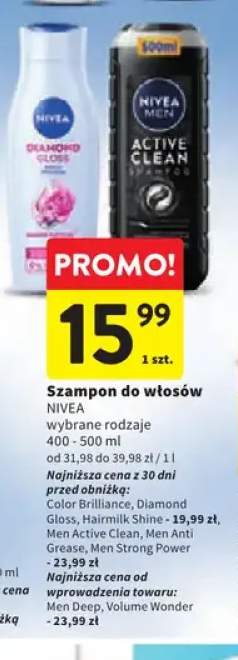 Szampon do włosów Nivea