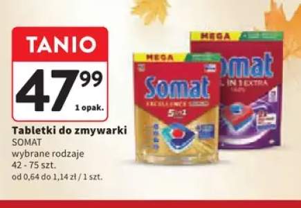 Tabletki do zmywarki Somat