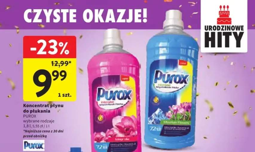 Koncentrat płynu do płukania Purox