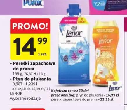 Perełki zapachowe do prania Lenor +1 wariant