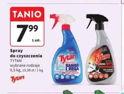 Spray do czyszczenia Tytan
