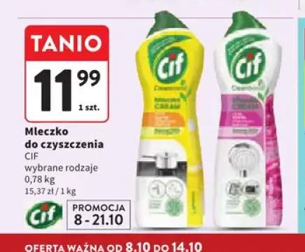 Mleczko do czyszczenia Cif