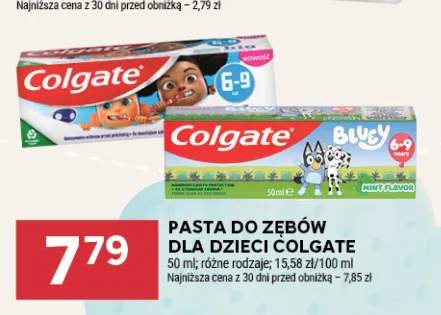 pasta do zębów dla dzieci