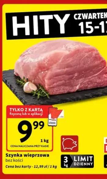 Szynka wieprzowa bez kości