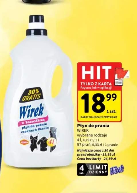Płyn do prania Wirek