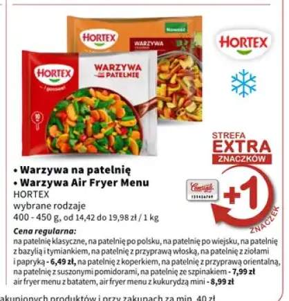 Warzywa na patelnię Hortex klasyczne +11 wariantów