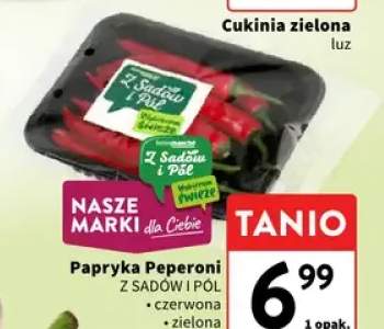 Papryka peperoni Z Sadów i Pól czerwona +1 wariant