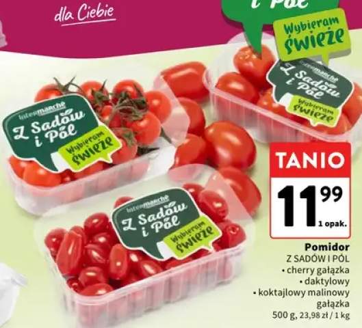 Pomidor daktylowy Z Sadów i Pól +2 warianty
