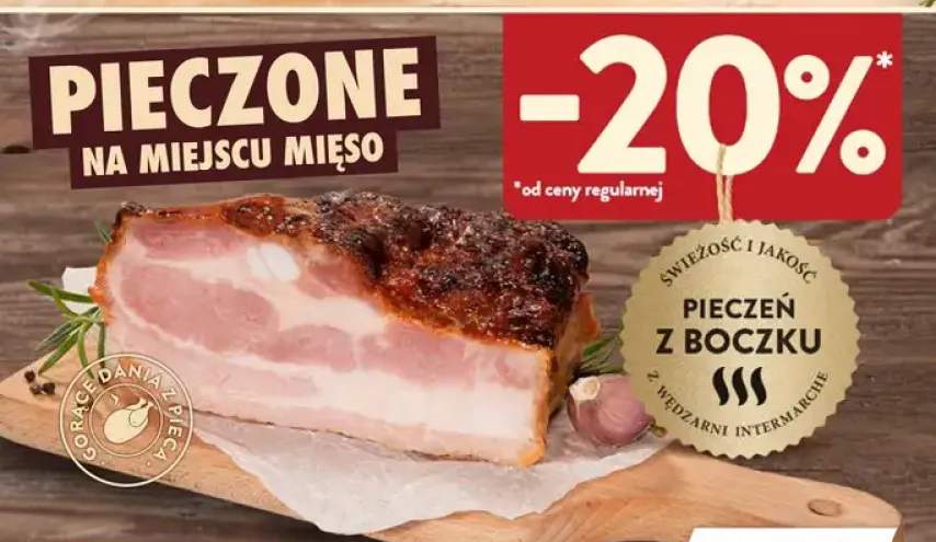 Pieczeń z boczku Intermarché