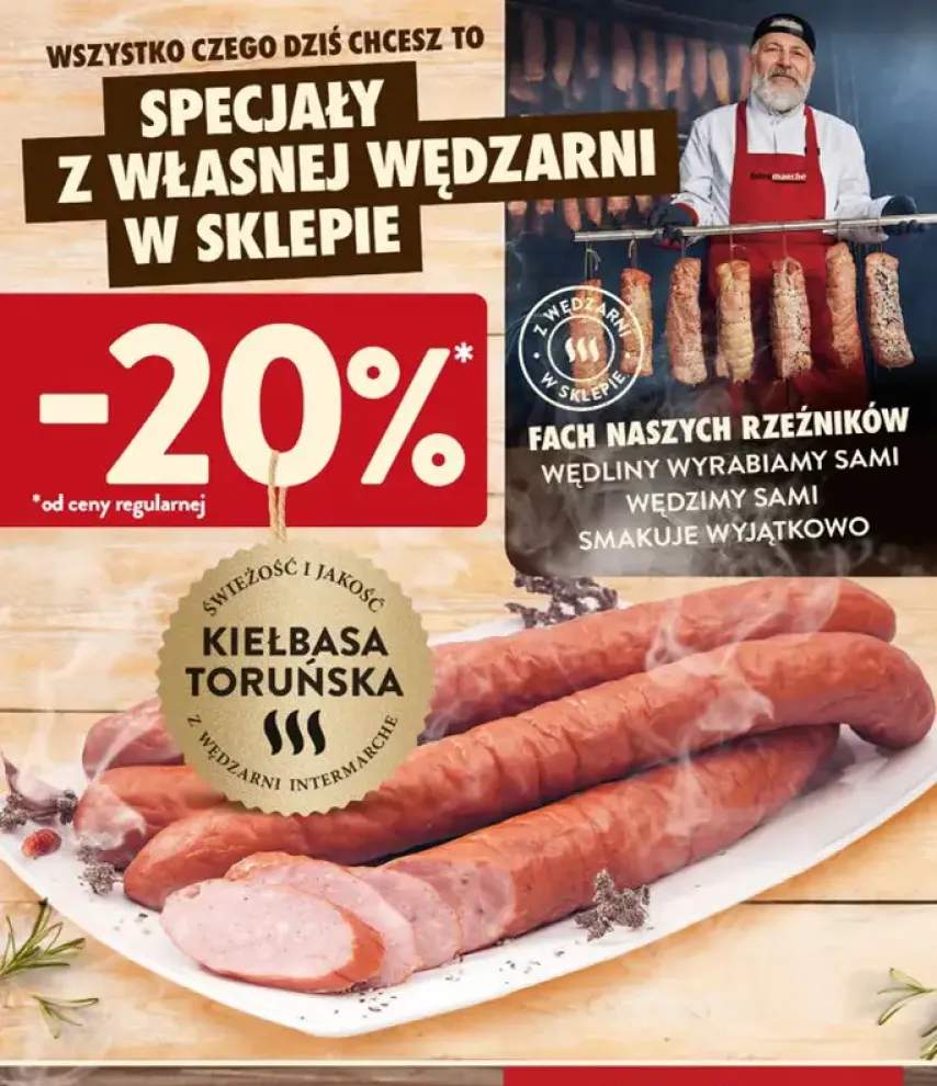 Kiełbasa toruńska Intermarché
