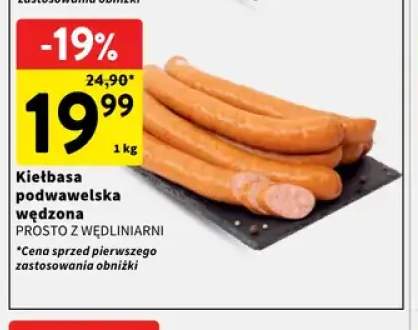 Kiełbasa podwawelska wędzona Prosto z Wędliniarni