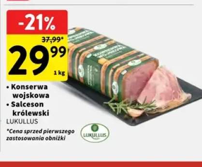 Konserwa wojskowa Lukullus +1 wariant