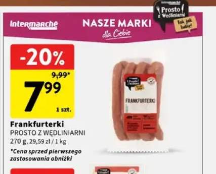 Frankfurterki Prosto z Wędliniarni