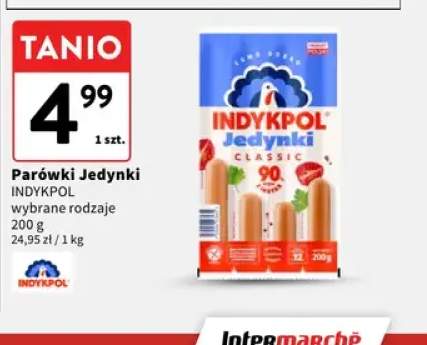 Parówki Jedynki Indykpol