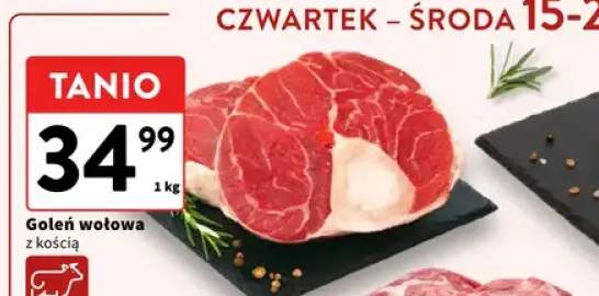 Goleń wołowa z kością