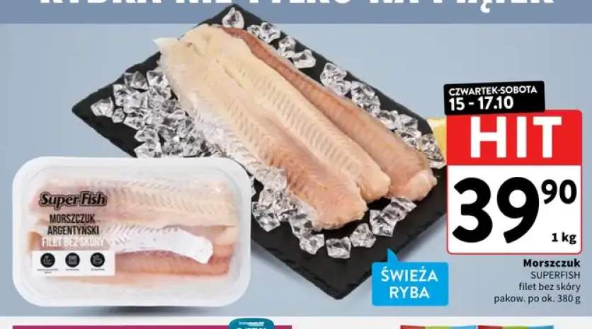 Morszczuk filet bez skóry SuperFish