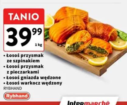 Łosoś przysmak ze szpinakiem Rybhand +3 warianty