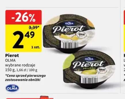 Jogurt Pierot Hruška Olma +1 wariant
