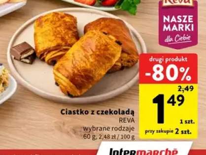 Ciastko z czekoladą Reva