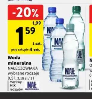 Woda mineralna Nałęczowianka