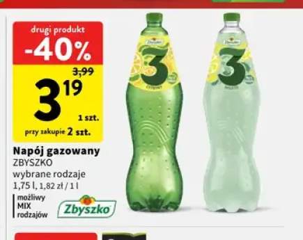 Napój gazowany Zbyszko 3 mojito +1 wariant