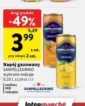 Napój gazowany Sanpellegrino Aranciata +1 wariant