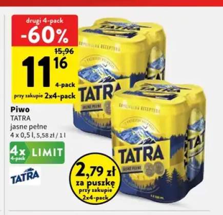 Piwo Tatra 4-pak