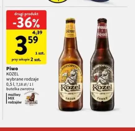 Piwo Kozel Ležák +1 wariant