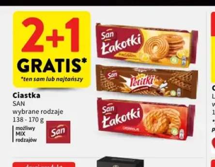 Ciastka San Łakotki maślane +2 warianty