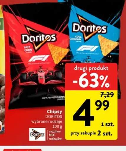Chipsy Doritos Hot Corn +1 wariant