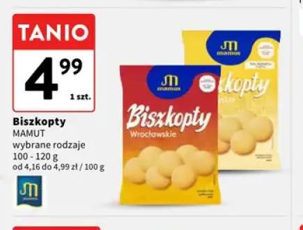 Biszkopty Mamut +1 wariant